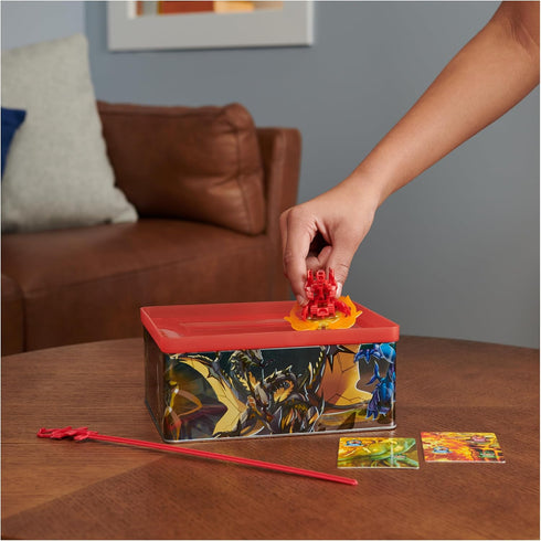 Bakugan Baku-tin with Special Attack Mantid, Customizable, Spinning Action Figure and Toy Storage, Kids Toys for Boys and Girls 6 and up...