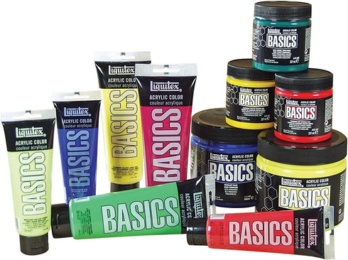 Liquitex BASICS Acrylic Paint, 118ml (4-oz) Tube, Raw Sienna...