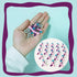 50 Pcs Pink Purple Teal Ribbon Pins Thyroid Cancer Awareness Enamel Lapel Brooch Cancer Awareness Products...