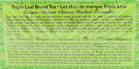 Triple Leaf Brand Dieters' Tea, Green, 20-Count...