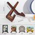 Cook Book Stand for Kitchen Counter - Wooden Recipe Book Holder for Counter Decor, Multifunctional Display Stand, Recipe Book Holder Gifts for Mot...