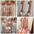 11th Birthday Decorations for Girls?Rose Gold 11 Birthday Party Decoration for Her?Rosegold Balloons Decoration for Girls Women 11th Birthday Part...