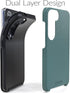 Crave Dual Guard for Samsung Galaxy S23 Case, Shockproof Protection Dual Layer Case for Samsung Galaxy S23 - Forest Green...