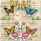 4 Beautiful Butterflies and Flowers Inspirational Quotes Butterfly Art Prints 12x12...