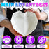 Breakable Heart Mold – Flexible Heart Molds Silicone for Baking & Freezing, Heat-Resistant Cake Mold (7.3"x6.5"x2.2") – Easy Demolding, Designed f...