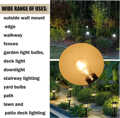 Landscape Light Bulbs For Philips 12 Volt 11 Watt T5 Wedge Base Low Voltage Lights Bulbs/ Garden Light Bulbs/ Deck Light Bulbs/ Yard Light Bulbs/ ...