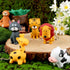 9 Pieces Nurse Flashlight Pediatric, Nurse Flashlight Keychain, Animal Flashlight Keychain Dolphin Lion Cow Cat Robot Giraffe Tiger Flamingos Slot...