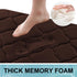 OLANLY Memory Foam Bath Mat Rug 30x20, Ultra Soft Non Slip and Absorbent Bathroom Rug, Machine Wash Dry, Comfortable, Thick Bath Rug Carpet for Ba...
