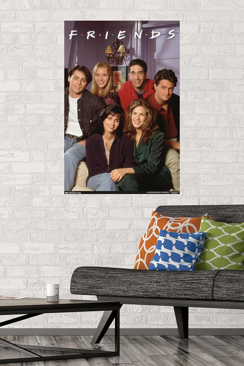 Trends International Friends - Apartment Wall Poster, 22.375" x 34", Unframed Version...