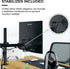 HumanCentric VESA Mount Adapter compatible with Viewsonic models VX2776-smhd, VX2476-smhd, VX2376-smhd, and VX2276-smhd...