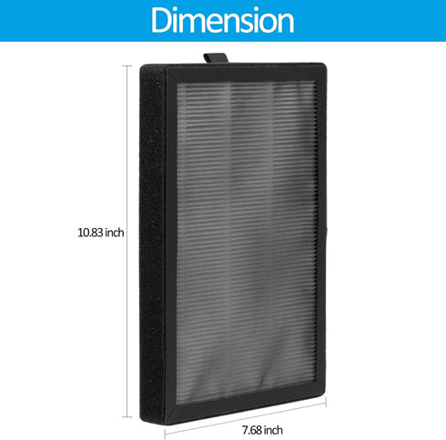 KF250 Filter Replacement, Compatible with Kenmore 1200e Series Air Purifier PM2010, 3-in 1 H13 True HEPA Filter, 2 Pack...