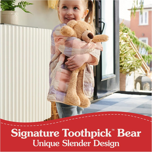 GUND Toothpick Classic Teddy Bear, Premium Stuffed Animal for Ages 1 and Up, Beige, 15”...