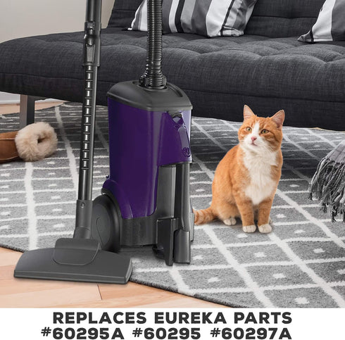 LotFancy Vacuum Bags, 9PCS Replacement Dust Bags for Eureka and Sanitaire Cleaner MM Style, Mighty Mite 3670 3680 4100 4300 5180 Series Canisters,...