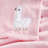 DaysU Plush Flannel Baby Blanket Super-soft Lightweight, Embroidered Fleece Baby Blanket for Girls, Portable Bed Throws for Baby Crib and Toddler ...