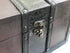 MAXFLO Handcrafted Wooden Treasure Chest Decorative Storage Box with Lock for Home Decor...