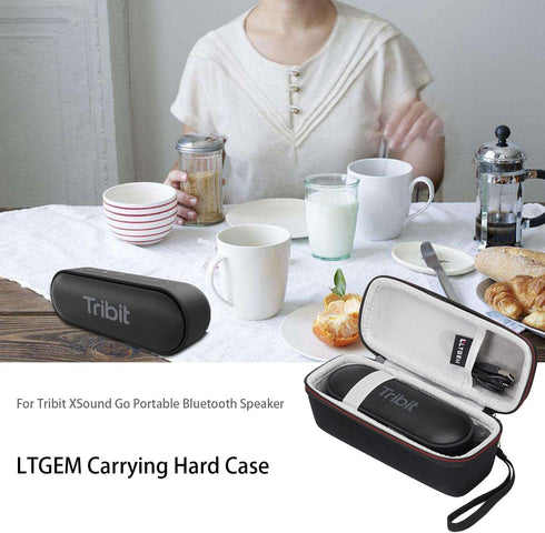 LTGEM Hard Case for Tribit XSound Go Bluetooth Speaker or Tribit Upgraded MaxSound Plus Portable Bluetooth Speaker - Protective Carrying Storage B...