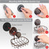 Super Powerful Vacuum Suction Cup Soap Dish - Strong Stainless Steel Sponge Holder for Bathroom & Kitchen (Bronze)...