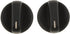 Dorman 76894 Temperature Control Knobs Compatible with Select Honda Models, 2 Pack...