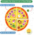 Word Pizza - Word Building Game Ages 4-6 with 150 Alphabet Tokens & 100 Words, Preschool Kindergarten Learning Activities, Homeschool Classroom Ph...