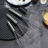 Berglander Whisk Set Pack of 3, Stainless Steel Whisks for Cooking 8",10",12", Wire Ballon Wisk (Silver)...