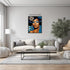 Posterizer 1 pcs-vintage African woman with flowers collage-Afro-American Art Collection-Abstract & Modern Art-Gift for Women, Fashionistas, Desig...