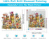 Meothan Hen Diamond Painting Kits for Adults 5D DIY Chicken Diamond Art Kits for Beginners Round Full Drill Diamond Painting for Home Wall Decorat...