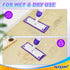KEEPOW Reusable Power Mop Refill Pads for Swiffer Power Mop, Powermop Mopping Pad Refills for Wood Floor Cleaning, Machine Washable Microfiber Mop...