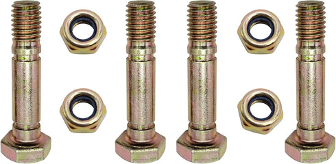 4PK Shear Bolt and Nut Fits MTD Cub Cadet Troy-Bilt 710-0890 710-0890A 910-0890A Snow Thrower...