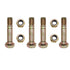 4-Pack 710-0890 Snowblowers Shear Bolts and Nuts Replaces MTD Cub Cadet Troy-Bilt 710-0890a 910-0890A SnowThrower...