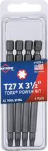 Mayhew Tools 19338-4 USA Torx Power Bit, T27 x 3.5", 4-Pack...