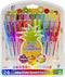 BAZIC Scented Glitter Neon Metallic Gel Pen, 24 Color Smooth Writing for Drawing Coloring Greeting Card Art Christmas Gift (24/Pack), 1-Pack...