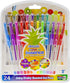 BAZIC Scented Glitter Neon Metallic Gel Pen, 24 Color Smooth Writing for Drawing Coloring Greeting Card Art Christmas Gift (24/Pack), 1-Pack...