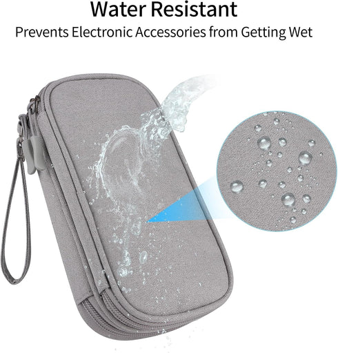 JIAKAI Travel Cable Organizer,Electronics Accessories Organizer Bag,Electronic Organizer Travel Universal Cable Organizer Electronics Accessories ...