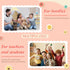 Leitee 6 Pcs DIY Mini Wooden Maracas Rattles Egg Shaker Kids Musical Party Favor Baby Shaker Sand Hammer Toy, Assorted Designs, Maracas for Kids, ...