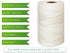 Cotton Farm Cooking Twine, 1000 Feet String, 0.1 Inch (2mm) Thickness, Twisted (Extra Strong), 100% Unbleached Cotton - Butchers Choice for Cookin...