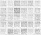 30 Pack Letter Stencils 6 x 6 Inch Alphabet Stencils Letters and Numbers Stencil Lettering Stencils Bullet Journaling Stencils...
