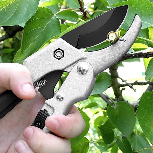 Garden Pruning Shears, Handheld Coated Stainless Steel Blades Scissors Garden Tool, for Cutting Rose, Floral, Tree, Hedge, Garden Clippers for Pla...