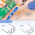 1000 Pieces Hot Staples Welding Rods Bumper Repair Welding Wire for Repair Machine Car Bumpers Dashboards Lamp Holders Plastics Rings Daily Plasti...