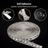 6 Yards Self Adhesive Rhinestone Ribbons 2 Styles Diamond Ribbon Crystal Roll Bling Diamond Rhinestone Crystal Car Sticker Gem Sticker for DIY Art...