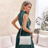 Women Crochet Shoulder Bag Handmade Woven Beach Crossbody Handbag Satchel Purse with Tassel for Summer...