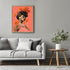 Posterizer 1 pcs-vintage African American woman-pink collage-Afro-American Art Collection-Abstract & Modern Art-Gift for Art Lovers-Gifts for Wome...