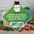 Calcium 1200 mg Plus Vitamin D3, Bone Health & Immune Support - Nature's Calcium Supplement with Extra Strength Vitamin D for Extra Strength Carbo...