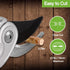 WORKPRO Bypass Pruning Shears, 8" Hand Pruners with Aluminum Handle, Stainless Steel & Sharp SK5 Blades, Professional Plant Snips Clippers for Flo...