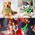 Segarty Bow Tie Dog Collar, Adjustable Green Bowtie Collar for Large Dogs, Durable Dog Neck Tie Tuxedo Comfortable Cotton Pets Bows Grooming Acces...