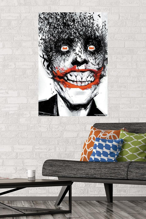 Trends International DC Comics - The Joker - Bats Wall Poster, 22.375" x 34", Unframed Version...