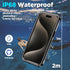 Magnetic for iPhone 15 Pro Case Waterproof with Built-in Screen Protector,Compatible with MagSafe Shockproof Dustproof Heavy Duty Full Body Protec...