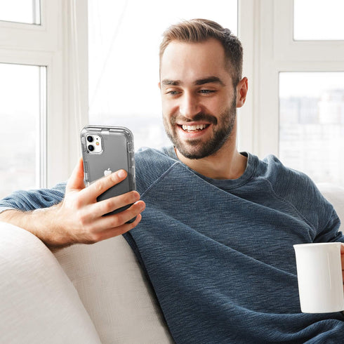 ORIbox Case Compatible with iPhone 11 , Heavy Duty Shockproof Anti-Fall Clear......