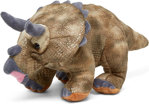 Triceratops Stuffed Animal, Stuffed Triceratops Plush, Plush Triceratops, Gifts for Kids Boys and Girls – 16 Inch...