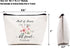 Maid of Honor for a Day Best Friend Forever -Bridesmaid Gift -Makeup Bag Cosmetic Bag Travel Pouch - Bachelorette Party Gift for Maid of Honor - W...