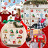 30 Christmas Theme Fridge Sticker Christmas Refrigerator Magnet Santa Claus Snowman Dwarf Snowflake Candy Fridge Magnet Stickers Decorations Xmas ...